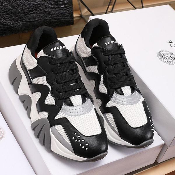 new arrival mens shoes vintage designer outdoor walking shoes lace -up low plus size casual men shoes squalo sneakers scarpe da uomo, Black
new arrival mens shoes vintage designer outdoor walking shoes lace -up low plus size casual men shoes squalo sneakers scarpe da uomo, Black