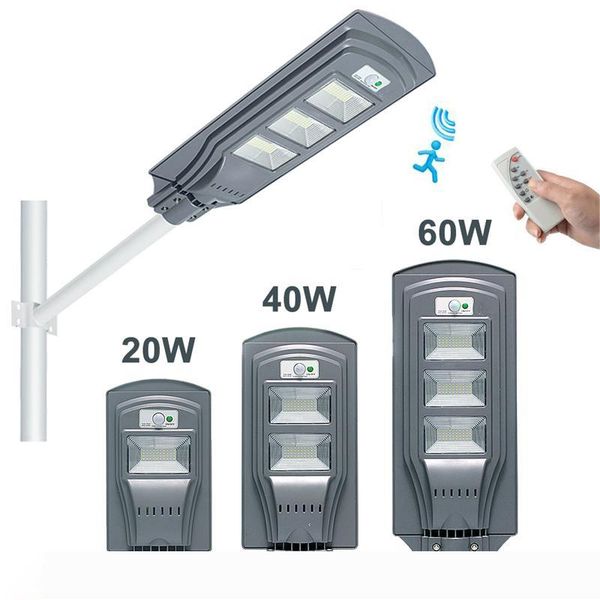 remote control led solar street light led garden lights 20w 40w 60w motion sensor waterproof security lamp for garden yard
remote control led solar street light led garden lights 20w 40w 60w motion sensor waterproof security lamp for garden yard