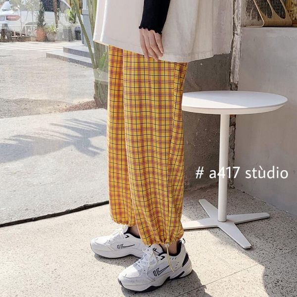 man woman street style plaid pants mans woman casual straight casual pants male hip hop fashion clothing bottoms, Black
man woman street style plaid pants mans woman casual straight casual pants male hip hop fashion clothing bottoms, Black