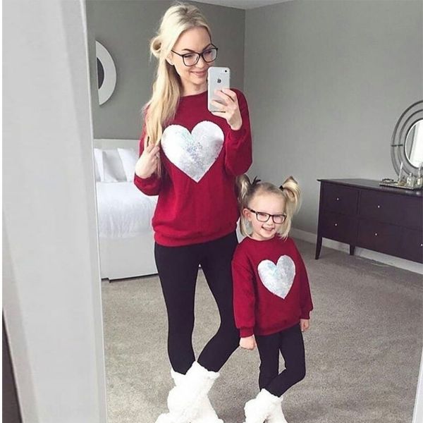 sbddk new round neck long sleeve love parent-child clothing new sweater round neck long sleeve sweater sequins love sequins parent-child clo, Black
sbddk new round neck long sleeve love parent-child clothing new sweater round neck long sleeve sweater sequins love sequins parent-child clo, Black