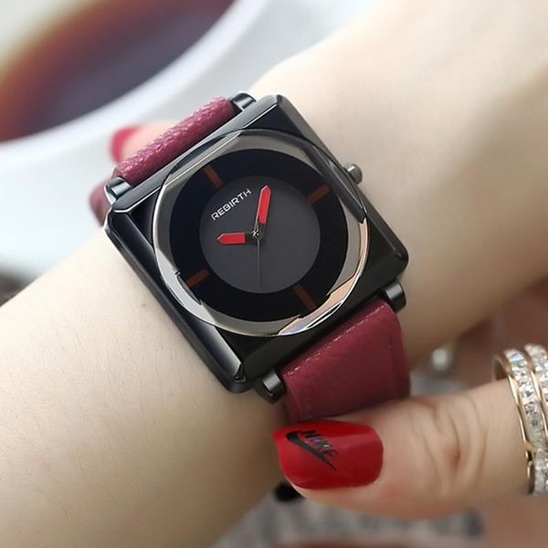 rebirth 2020 women's watch square fashion watch women business ladies watches for women fashion simple bracelet bayan kol saati, Slivery;brown
rebirth 2020 women's watch square fashion watch women business ladies watches for women fashion simple bracelet bayan kol saati, Slivery;brown