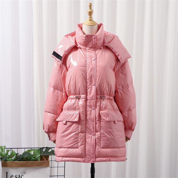 off-season jacketbread down jacket 2020 new winter bright candy color down jacket women's mid-length waist-tight bread suit loose, Black
off-season jacketbread down jacket 2020 new winter bright candy color down jacket women's mid-length waist-tight bread suit loose, Black