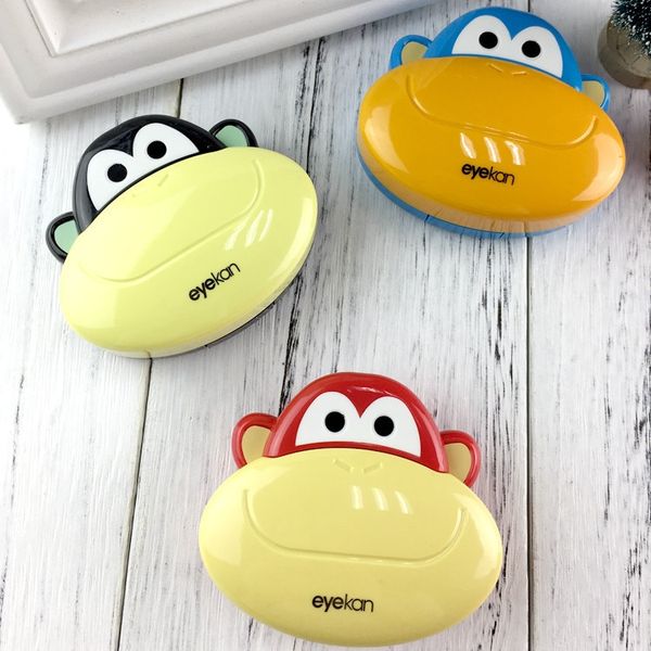 new keda invisible contact lenses case glasses case nursing glasses box box care box/monkey 1603, Blue
new keda invisible contact lenses case glasses case nursing glasses box box care box/monkey 1603, Blue