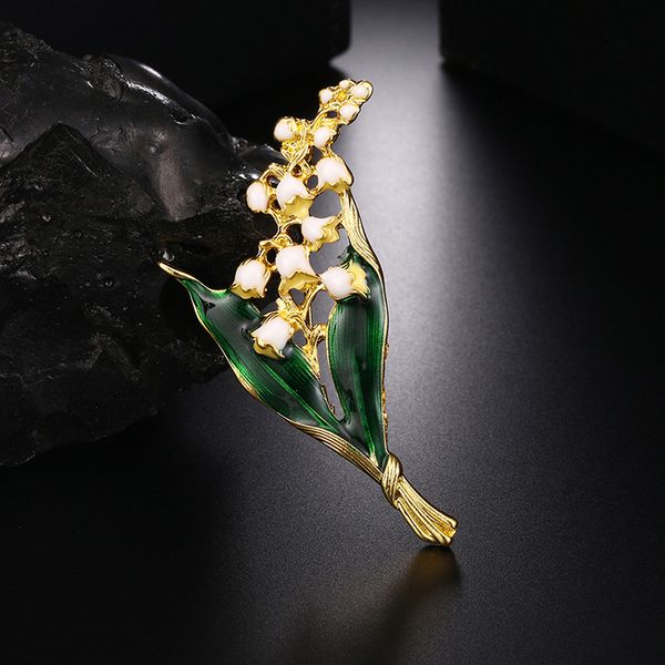 1pcs women brooch floral leaf white trendy alloy female fashion enamel lily valley gold color brooch pin jewelry, Gray
1pcs women brooch floral leaf white trendy alloy female fashion enamel lily valley gold color brooch pin jewelry, Gray