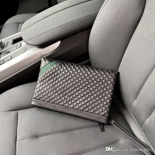 spring and summer designer men's handbag high end cowhide handbag with plaid embossing counter original handbag
spring and summer designer men's handbag high end cowhide handbag with plaid embossing counter original handbag