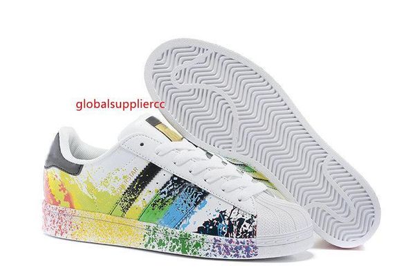 2019 superstar white hologram iridescent junior superstars sneakers super star women men sport running shoes 36-45, Black;green
2019 superstar white hologram iridescent junior superstars sneakers super star women men sport running shoes 36-45, Black;green