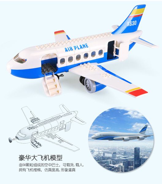 big plane series big granule building blocks toys for children gift 06
big plane series big granule building blocks toys for children gift 06