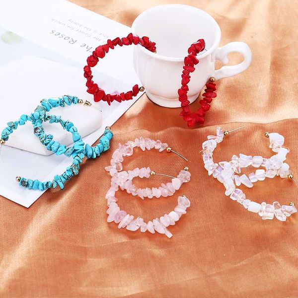 new 4 color luxury nature stone round open circle c hoop earrings for women fashion party jewelry accessory pendientes bijoux, Golden;silver
new 4 color luxury nature stone round open circle c hoop earrings for women fashion party jewelry accessory pendientes bijoux, Golden;silver