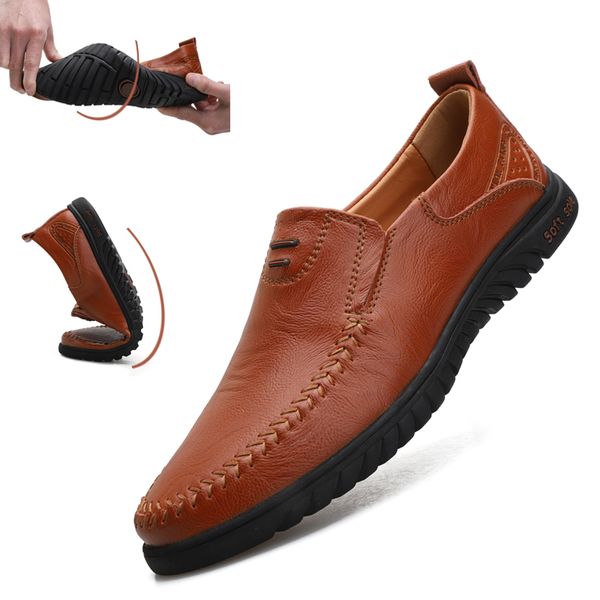 genuine leather men shoes 2020 casual slip on formal loafers men moccasins italian black male driving shoes rubber
genuine leather men shoes 2020 casual slip on formal loafers men moccasins italian black male driving shoes rubber