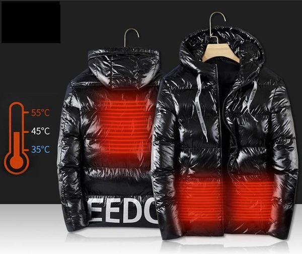 new mens fashion coats winter clothing windbreaker usb heating down thick hoodie outwear luminous jackets man keep warm jacket black, Black;brown
new mens fashion coats winter clothing windbreaker usb heating down thick hoodie outwear luminous jackets man keep warm jacket black, Black;brown