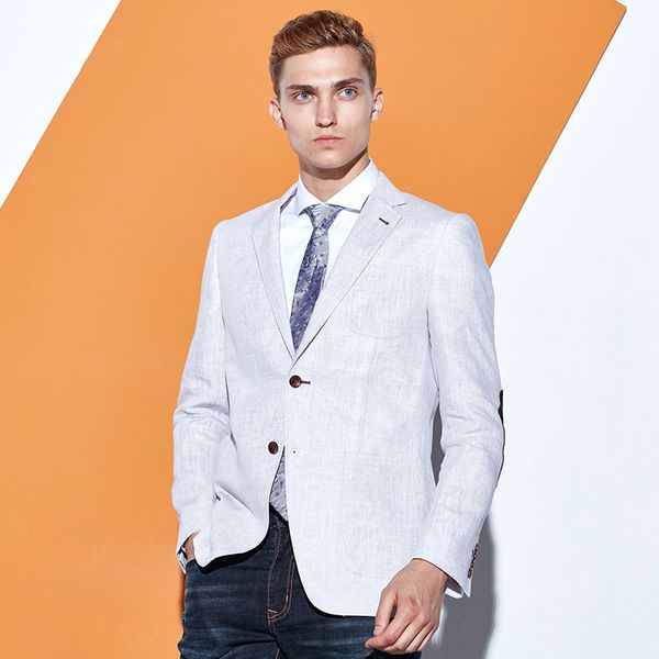 men's suits & blazers blazer men linen single breasted casual mens clothes 2021 autumn slim fit office mans wedding groom business man, White;black
men's suits & blazers blazer men linen single breasted casual mens clothes 2021 autumn slim fit office mans wedding groom business man, White;black