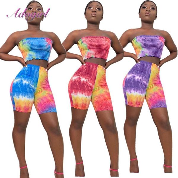 Women Summer Two Piece Set Casual Tie Dye Galaxy Print Strapless Crop Top+ Short Pants Suit Jogging Outfit Sportwear Tracksuit
Women Summer Two Piece Set Casual Tie Dye Galaxy Print Strapless Crop Top+ Short Pants Suit Jogging Outfit Sportwear Tracksuit