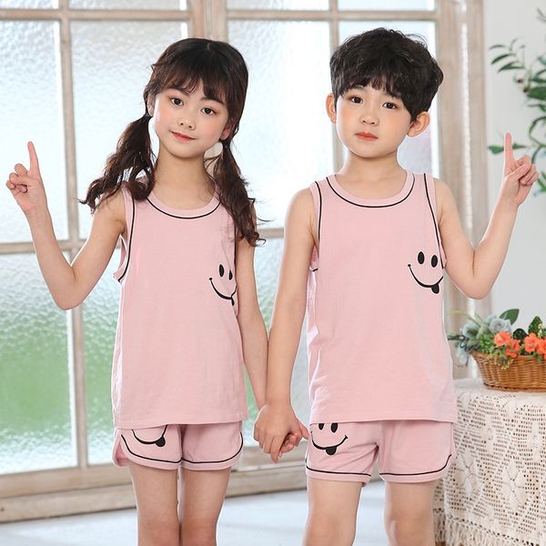 elastic cotton lycra vest set elastic cotton clothes children's summer clothes children's vest for boys and girls, Blue
elastic cotton lycra vest set elastic cotton clothes children's summer clothes children's vest for boys and girls, Blue