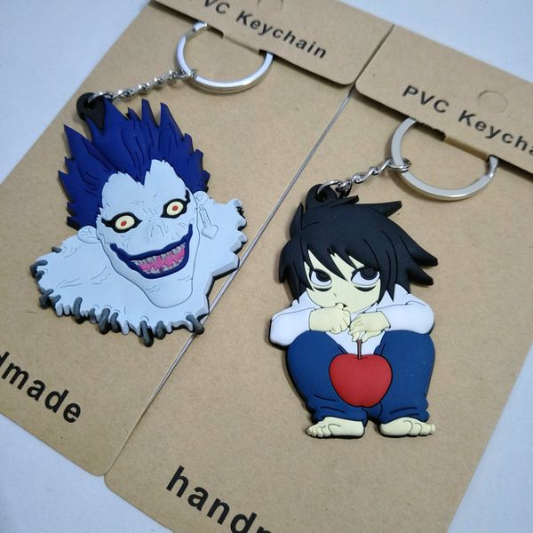 6cm death note ryuk anime key chain pvc figure keyring cute toys keychain keyholder birthday gift new, Silver
6cm death note ryuk anime key chain pvc figure keyring cute toys keychain keyholder birthday gift new, Silver
