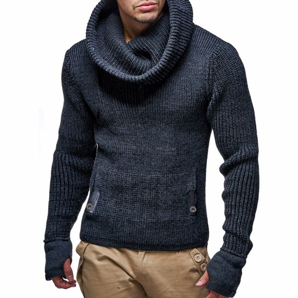 2020 autumn new men's turtleneck sweaters male black gray slim fit knitted pullovers solid color casual sweaters knitwear, White;black
2020 autumn new men's turtleneck sweaters male black gray slim fit knitted pullovers solid color casual sweaters knitwear, White;black