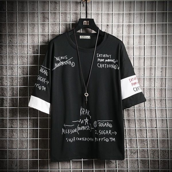 fashion half short sleeves fashion o neck print t-shirt men's cotton 2020 summer clothes tees tshirt plus asian, White;black
fashion half short sleeves fashion o neck print t-shirt men's cotton 2020 summer clothes tees tshirt plus asian, White;black