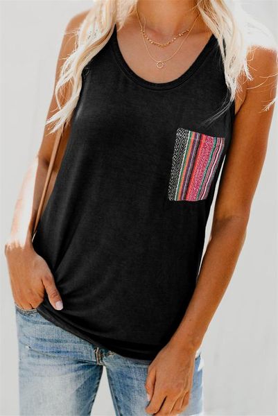 pocket tank sleeveless tee for women soft cotton vest 2020 summer new tank female casual o-neck tee shirts women vest, White
pocket tank sleeveless tee for women soft cotton vest 2020 summer new tank female casual o-neck tee shirts women vest, White