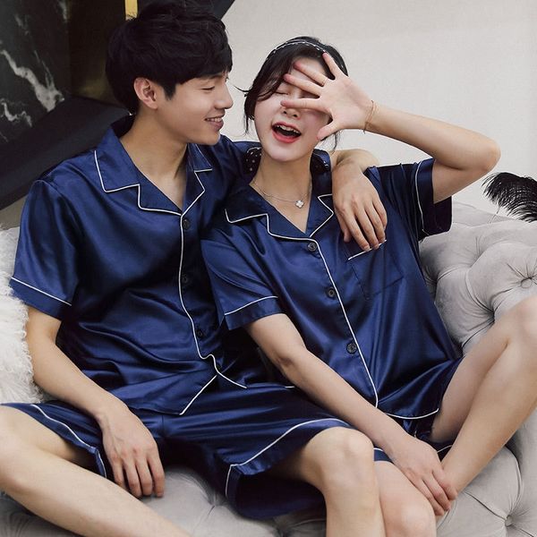 zpc9q couple women's spring and autumn summer ice silk short-sleeved pants thin men's silk-like wedding home suit wedding dress pa, Black;brown
zpc9q couple women's spring and autumn summer ice silk short-sleeved pants thin men's silk-like wedding home suit wedding dress pa, Black;brown