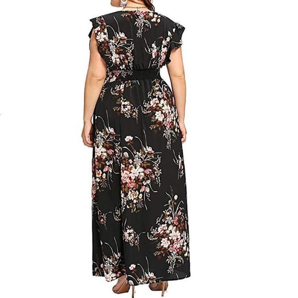 women plus size summer dress female v neck floral bohemia sleeveless fashion party beach maxi dress vestidos de verano, Black;gray
women plus size summer dress female v neck floral bohemia sleeveless fashion party beach maxi dress vestidos de verano, Black;gray