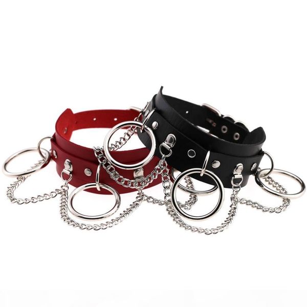 j leather choker collar for women goth punk choker chain silver color harajuku collar vegan chocker bondage festival jewelry, Golden;silver
j leather choker collar for women goth punk choker chain silver color harajuku collar vegan chocker bondage festival jewelry, Golden;silver