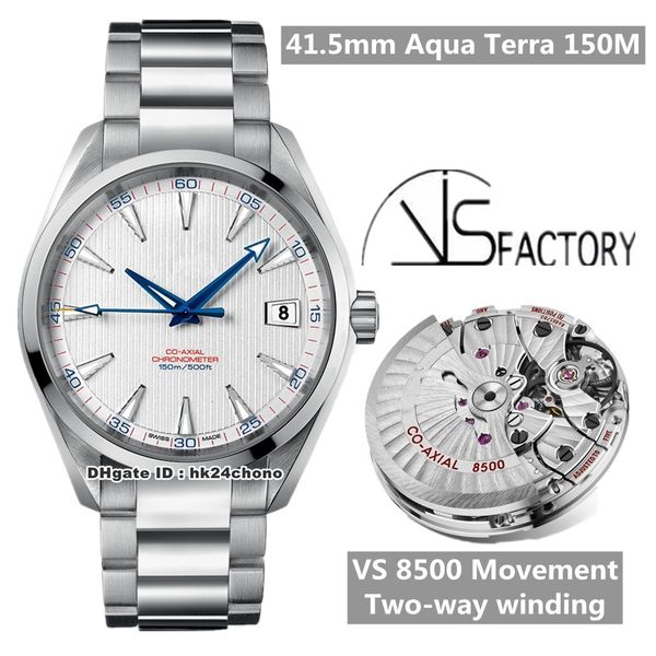 version vs 41.5mm aqua terra cal.8500 automatic men's watch 231.10.42.21.02.004 white textured dial stainless steel strap gents watches, Slivery;brown
version vs 41.5mm aqua terra cal.8500 automatic men's watch 231.10.42.21.02.004 white textured dial stainless steel strap gents watches, Slivery;brown