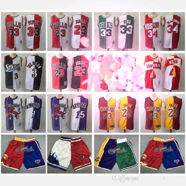 mitchell & ness 23 james 1 mcgrady 15 carter 33 pippen 23 michael jd 33 bird 4 webb basketball jersey just nba don shorts, Black;red
mitchell & ness 23 james 1 mcgrady 15 carter 33 pippen 23 michael jd 33 bird 4 webb basketball jersey just nba don shorts, Black;red