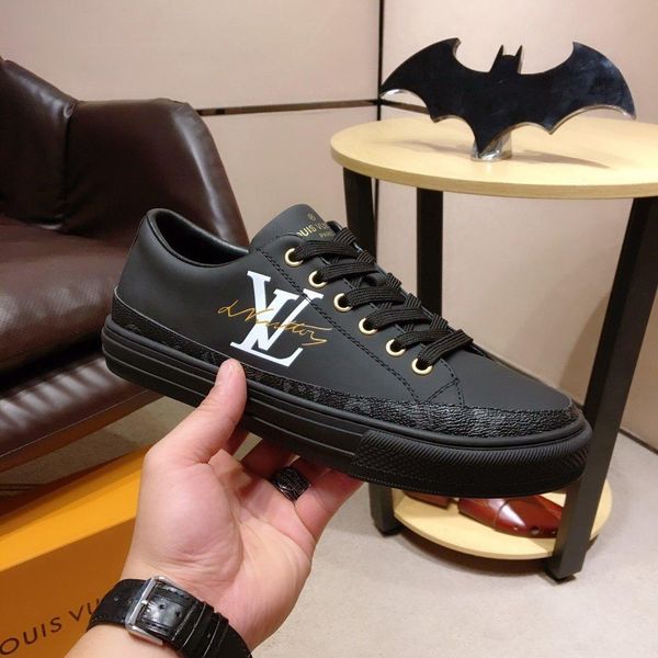 new2 luxury men's casual shoes fashion wild lace sports shoes high-end business travel men's shoes original box packaging zapatos, Black
new2 luxury men's casual shoes fashion wild lace sports shoes high-end business travel men's shoes original box packaging zapatos, Black