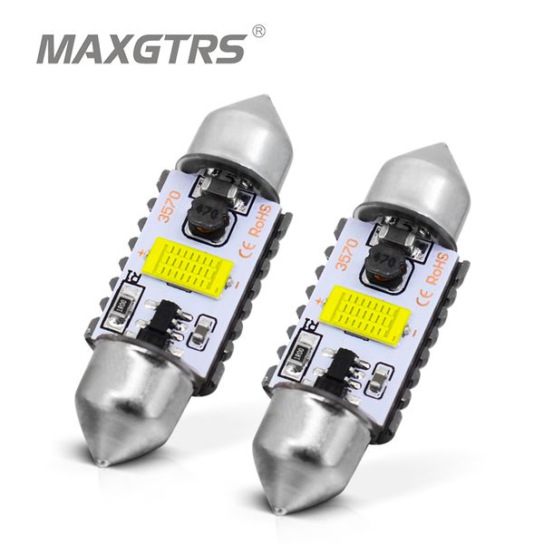 2x festoon c5w c10w 3570 chip bulb canbus 31mm/36mm/39mm/41mm car led lamp interior dome reading license plate lights 6000k
2x festoon c5w c10w 3570 chip bulb canbus 31mm/36mm/39mm/41mm car led lamp interior dome reading license plate lights 6000k