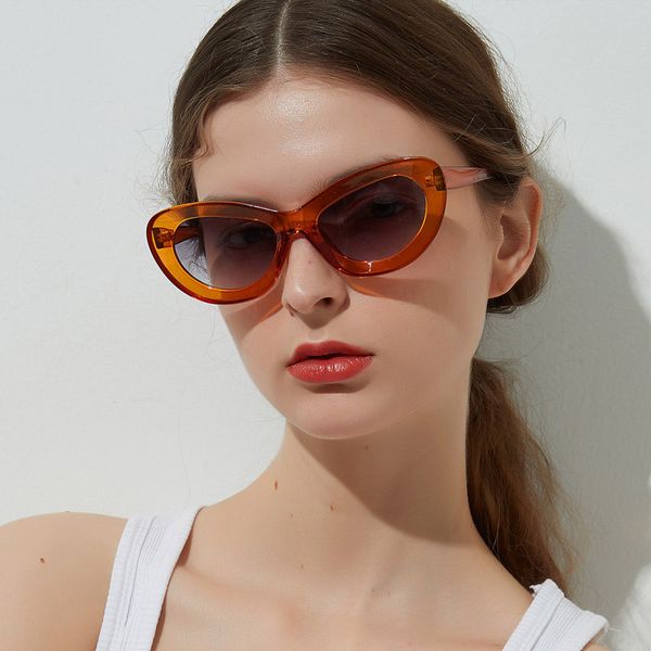 2020 new fashion cute ladies oval cat eye sunglasses women vintage brand small sun glasses female male orange, White;black
2020 new fashion cute ladies oval cat eye sunglasses women vintage brand small sun glasses female male orange, White;black