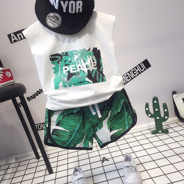 2019 new boys' summer 4 children's vest vest clothes suit 3 years old and a half 5 little boys 1 baby 7 clothes 2 fashion
2019 new boys' summer 4 children's vest vest clothes suit 3 years old and a half 5 little boys 1 baby 7 clothes 2 fashion