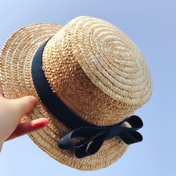 summer hand-woven parent-child butterfly straw denim bowknot straw hat sunscreen children's sun hat, Blue;gray
summer hand-woven parent-child butterfly straw denim bowknot straw hat sunscreen children's sun hat, Blue;gray