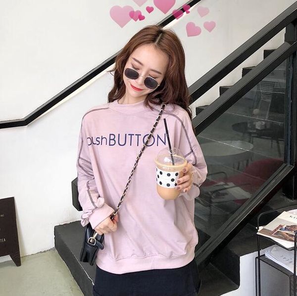 autumn new printed half-high collar thin loose student long sleeve sweater pullover pulloversweater pullover, Black
autumn new printed half-high collar thin loose student long sleeve sweater pullover pulloversweater pullover, Black