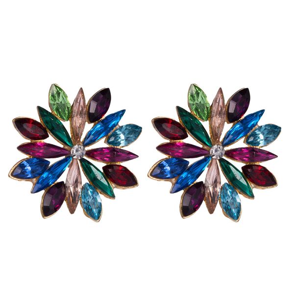 earrings alloy diamond rhinestone flower earrings women's minimalist style earrings simple all-match, Golden
earrings alloy diamond rhinestone flower earrings women's minimalist style earrings simple all-match, Golden