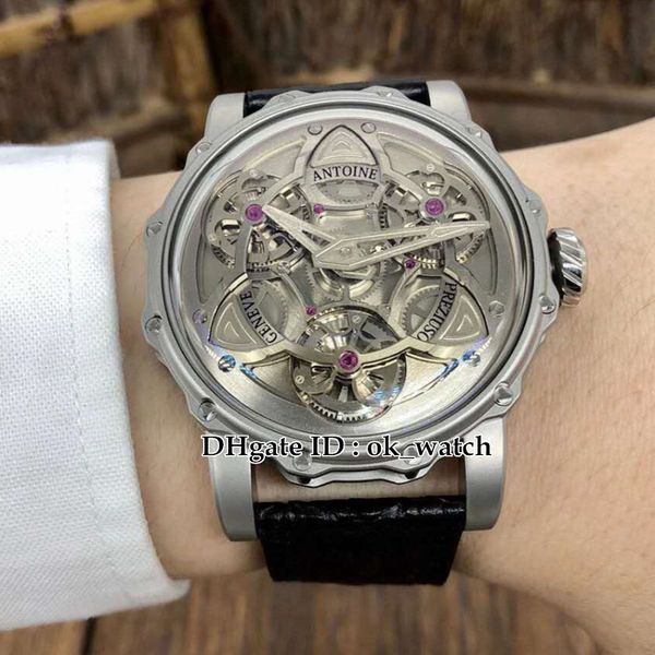 new style maxlab navigator automatic machine men watch skeleton dial black leather strap gents stainless steel case gents sport watches, Slivery;brown
new style maxlab navigator automatic machine men watch skeleton dial black leather strap gents stainless steel case gents sport watches, Slivery;brown