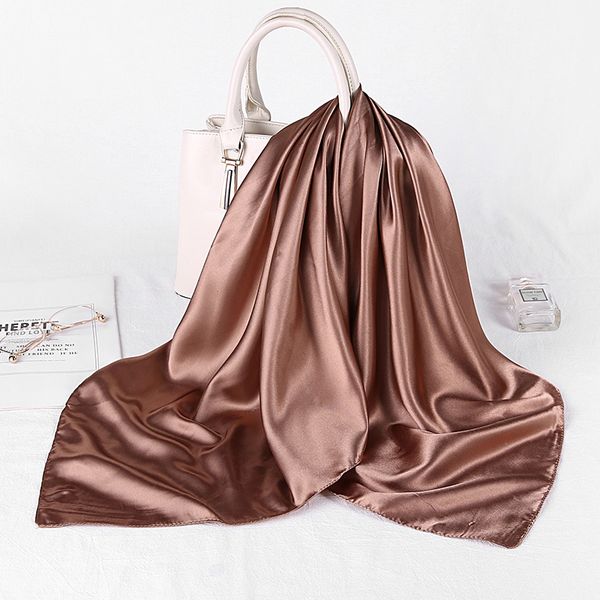 solider color black women square silk scarf wraps autumn winter sjaal luxury large satin scarves muslim head scarf 90*90cm, Blue;gray
solider color black women square silk scarf wraps autumn winter sjaal luxury large satin scarves muslim head scarf 90*90cm, Blue;gray