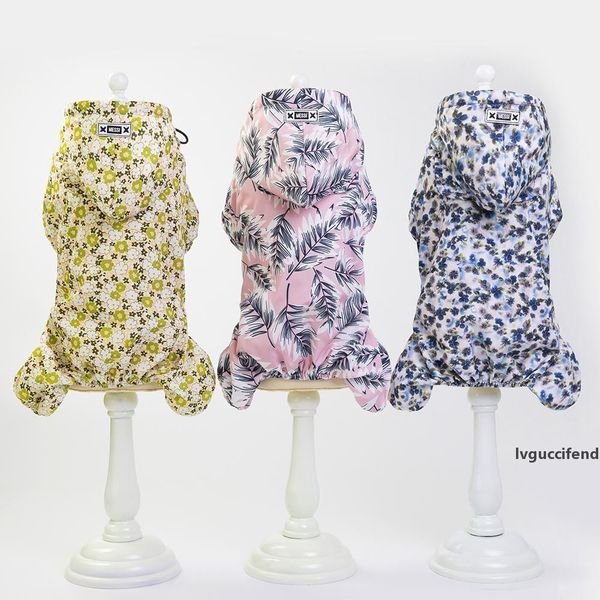 small dog cat floral raincoat jumpsuit pet puppy coat jacket windbreaker apparel 4 sizes 3 colours t200328
small dog cat floral raincoat jumpsuit pet puppy coat jacket windbreaker apparel 4 sizes 3 colours t200328
