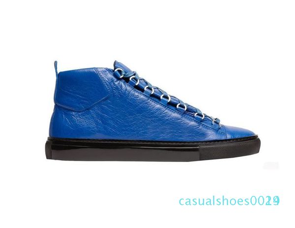 men's fashion arena high-bovine skin wrinkle crack leather lace up zapatos hombre french style sneakers kanye west shoes c14, Black
men's fashion arena high-bovine skin wrinkle crack leather lace up zapatos hombre french style sneakers kanye west shoes c14, Black