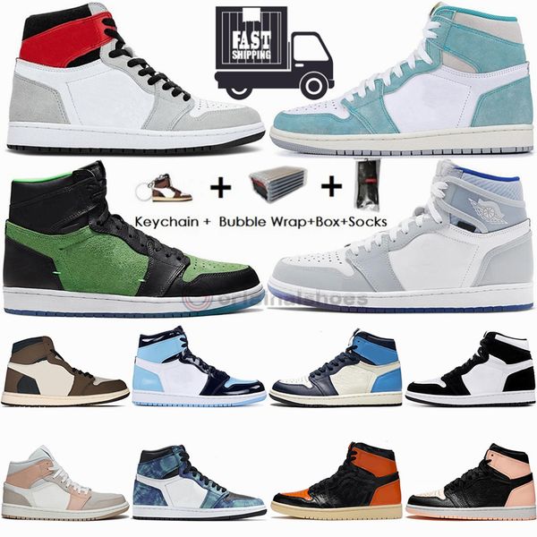 1s light smoke grey travis scotts 1 basketball shoes unc twist turbo green tie dye obsidian jumpman sneakers mens trainers with box 36-47
1s light smoke grey travis scotts 1 basketball shoes unc twist turbo green tie dye obsidian jumpman sneakers mens trainers with box 36-47