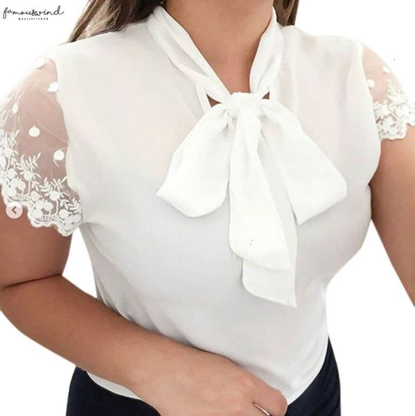 lace blouses women 2020 summer work office crew neck solid bow tie o neck short sleeve chiffon shirt blouse slim top, White
lace blouses women 2020 summer work office crew neck solid bow tie o neck short sleeve chiffon shirt blouse slim top, White