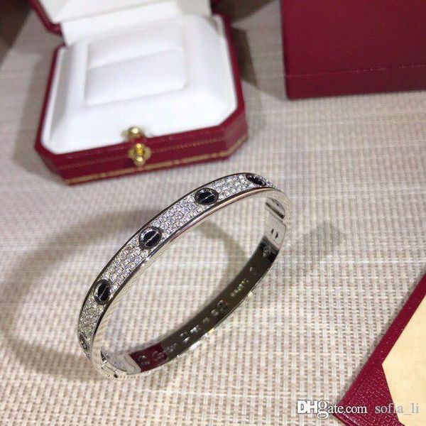 female designer luxury designer bracelet black nail baby's breath white gold au75018k gold 2019 new gift party bracelet
female designer luxury designer bracelet black nail baby's breath white gold au75018k gold 2019 new gift party bracelet