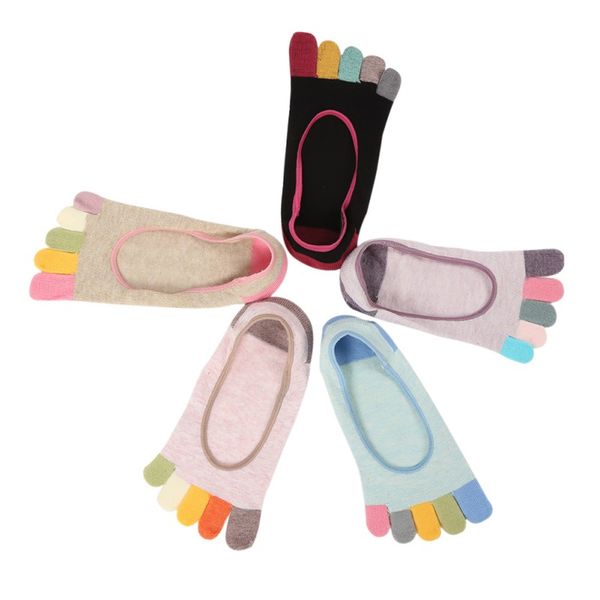 sports socks 1 pair women anti-slip five fingers cotton silicone non-slip 5 toe female for ballet gym dancing fashion, Black
sports socks 1 pair women anti-slip five fingers cotton silicone non-slip 5 toe female for ballet gym dancing fashion, Black
