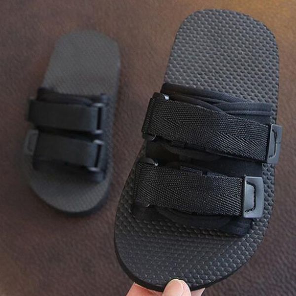 new summer boys slippers for children soft bottom sandals outdoor non-slip girls beach shoes kids fashion sport slippers s505, Black;grey
new summer boys slippers for children soft bottom sandals outdoor non-slip girls beach shoes kids fashion sport slippers s505, Black;grey