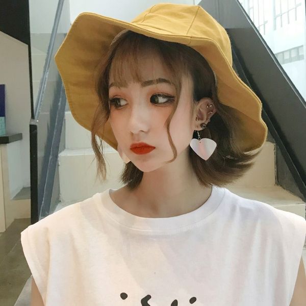 fisherman bucket bucket female korean style all-match travel student basin hat autumn leisure flounder hat female, Blue;gray
fisherman bucket bucket female korean style all-match travel student basin hat autumn leisure flounder hat female, Blue;gray