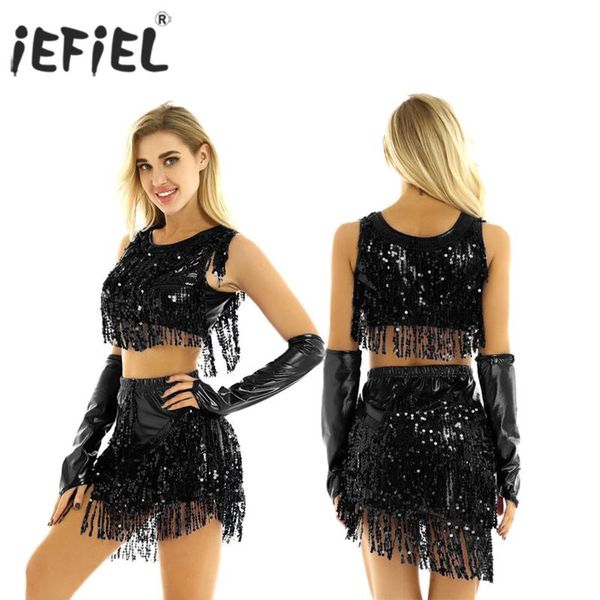 womens femme sequine tassels tango latin skating dance costumes crop with skirt fingerless gloves figure skating dresses, Black;red
womens femme sequine tassels tango latin skating dance costumes crop with skirt fingerless gloves figure skating dresses, Black;red