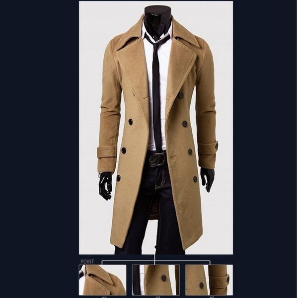 men's wool & blends spring autumn mens trench coat jacket plus size black gray outwear casual long hooded overcoat jackets for men clot
men's wool & blends spring autumn mens trench coat jacket plus size black gray outwear casual long hooded overcoat jackets for men clot