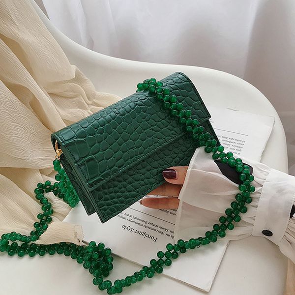 beads chain shoulder bag women crocodile pattern beading mini stone pattern small square crossbody bags purses ladies fashion
beads chain shoulder bag women crocodile pattern beading mini stone pattern small square crossbody bags purses ladies fashion