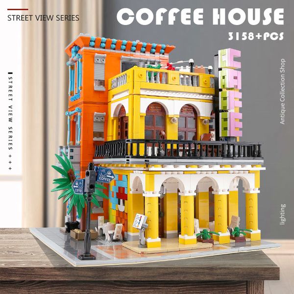 cafe havana shining 15001 model building blocks street view serie 10002 1760pcs assembly bricks children education toys christmas birthday g
cafe havana shining 15001 model building blocks street view serie 10002 1760pcs assembly bricks children education toys christmas birthday g
