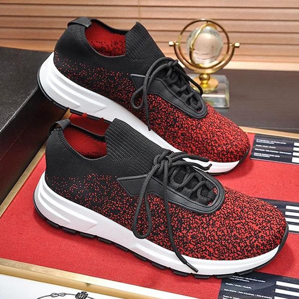 new arrival prax 01 knit fabric sneakers men 's shoes chunky sneakers vintage footwears lightweight luxury design lace -up causal men, Black
new arrival prax 01 knit fabric sneakers men 's shoes chunky sneakers vintage footwears lightweight luxury design lace -up causal men, Black