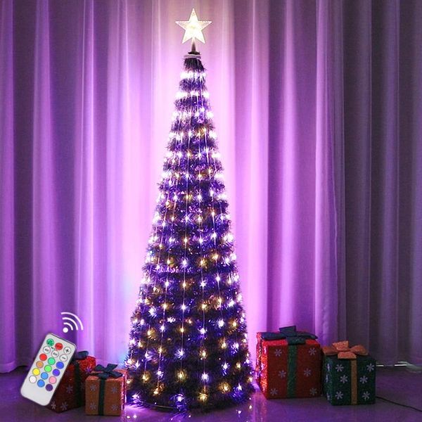 горячие 1.5m / 1.8m светодиодные декоративные огни рождественской елки полосы света поддержка дистанционного управления рождественский празд
горячие 1.5m / 1.8m светодиодные декоративные огни рождественской елки полосы света поддержка дистанционного управления рождественский празд