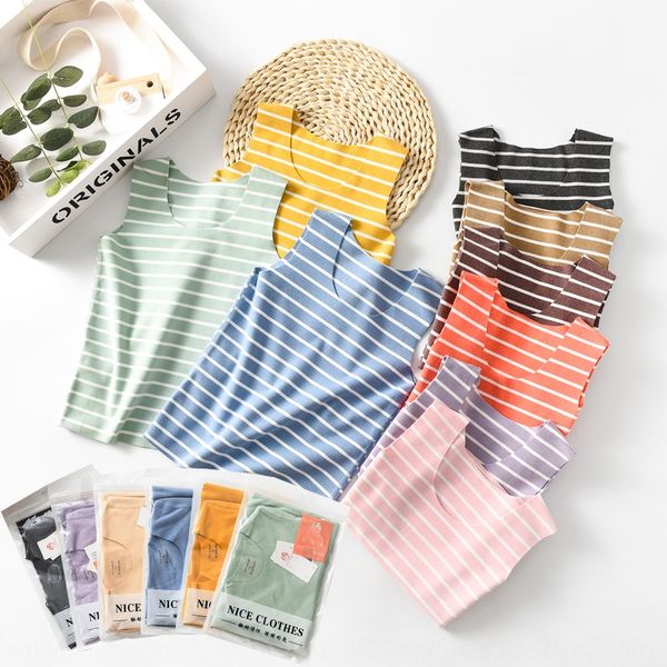 rwh1f children's slimming color stripe heating warm underwear vest new casual seamless underwear medium and large children's velve, Blue
rwh1f children's slimming color stripe heating warm underwear vest new casual seamless underwear medium and large children's velve, Blue